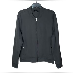 Velvet by Graham & Spencer Green Bomber Jacket Full Zip Size XL